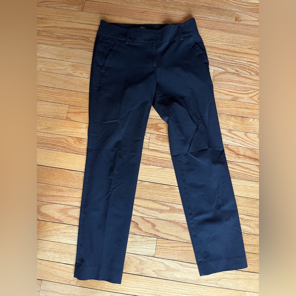 LOFT Black Marisa Pants - Size 2